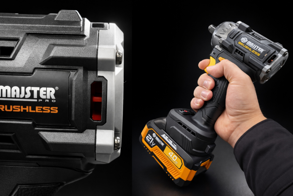 Гайковерт аккумуляторный ударный 500Нм Majster Pro (Польша) Киев - изображение 5