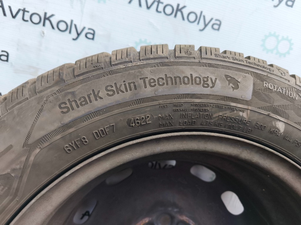 Диск з зимовою шиною 185/60 R14 UniRoyal Winter Expert Ford Fusion 2002-2012 Ковель - изображение 5