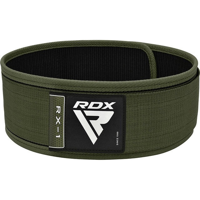 Пояс для важкої атлетики RDX RX1 Weight Lifting Belt Army Green S Каменское - изображение 1