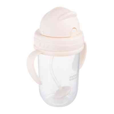 Поїльник-непроливайка Canpol babies з трубочкою і обтяжувачем, 270 мл, кремова (56/623_cre) Вінниця