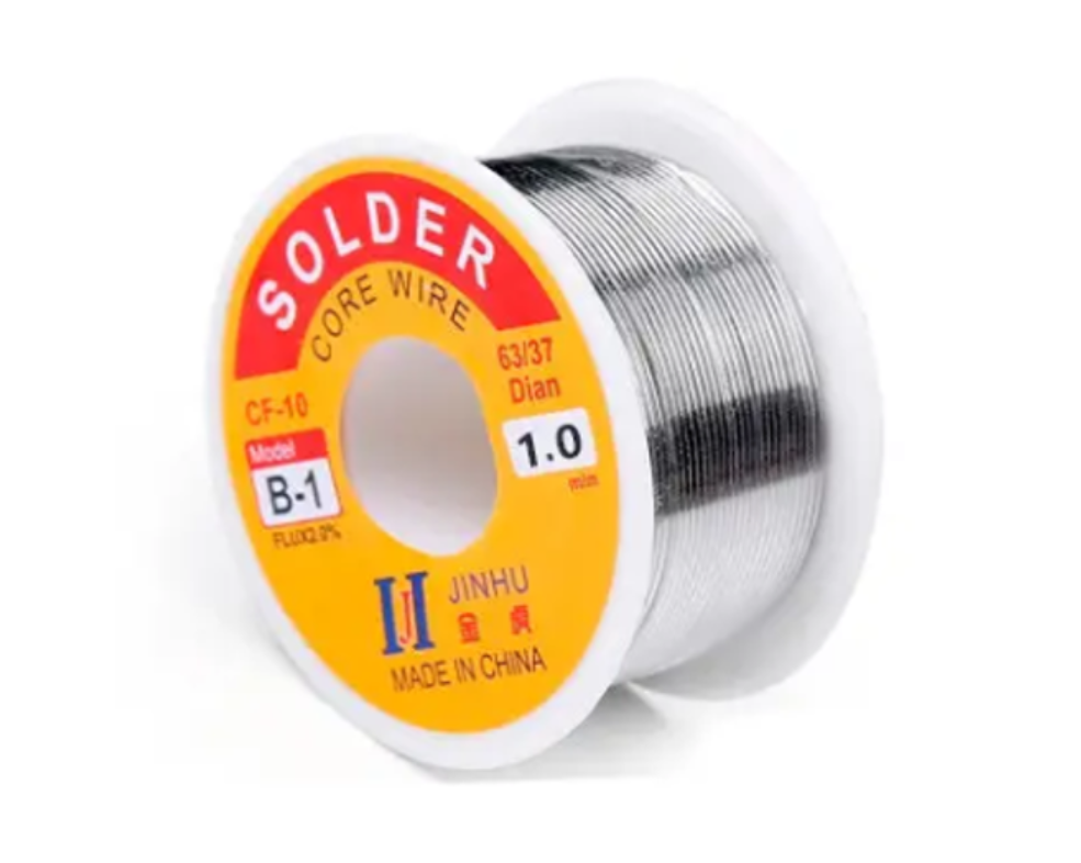 Припой, Олово для пайки Solder 1 мм катушка 65г Днепр - изображение 1