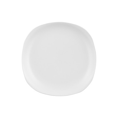 Тарелка Ardesto Molize Dinner Quadrate 27х27 см White (AR2927MW) Винница - изображение 1