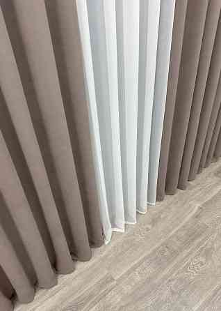 Шторна тканина мікровелюр Petek колір какао 1825ш Київ