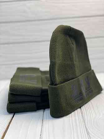 Шапка ЗСУ хакі флісова тепла (унісекс) Чорний Чернівці