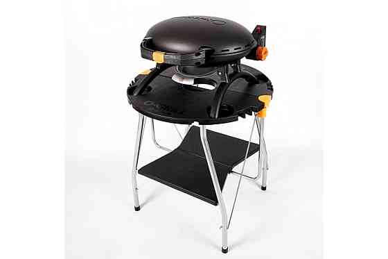 КОМПЛЕКТ Портативний переносний газовий гриль O-GRILL 500, чорний + шланг в подарунок! Код: 011672 Рівне