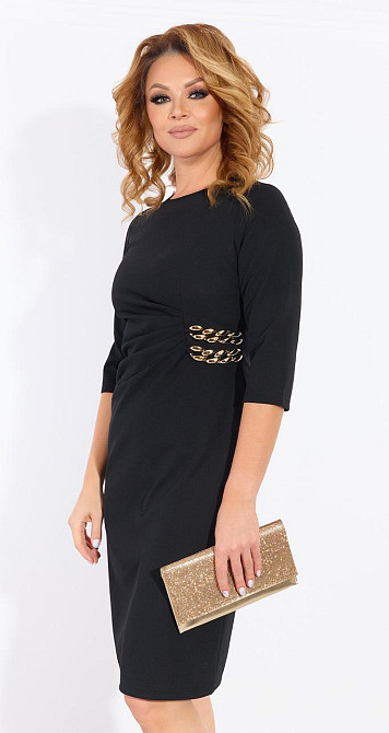 Красивое замшевое платье (42) Киев - изображение 1