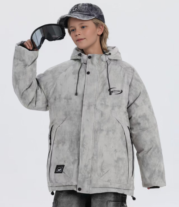 Детская зимняя курточка для мальчика с очками варенка на холофайбере 128,134,146 Николаев - изображение 1