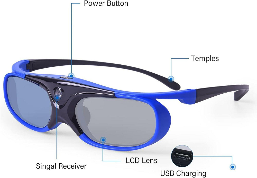 3D окуляри DLP Link 24034 Луцк - изображение 4