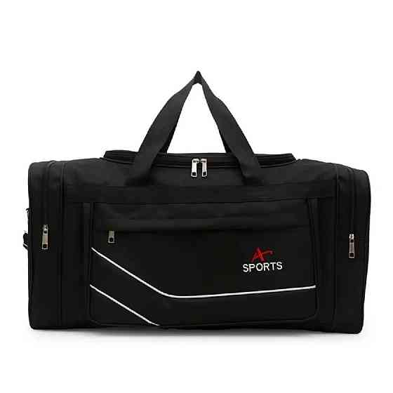 Сумка дорожня SPORT 68 см чорна Київ