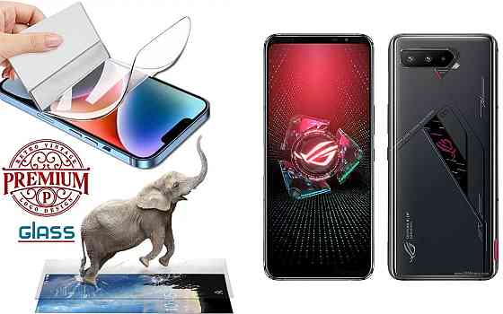 Полиуретановая пленка ASUS ROG Phone 5, 5 Pro, Premium, толщина 0,2 мм Киев