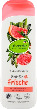 Alverde NATURKOSMETIK Pflegedusche Grapefruit Bambus, 250 ml Гель для душа с грейпфрутом и бамбуком Киев - изображение 1