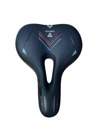 Седло для велосипеда комфортное с силиконовым амортизатором Feel Fit ZD-029 240*180 мм Бровары