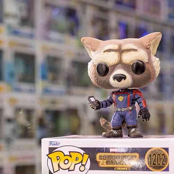 Ігрова фігурка Funko Pop! серії GOTG3 - Єнот Ракета Днепр