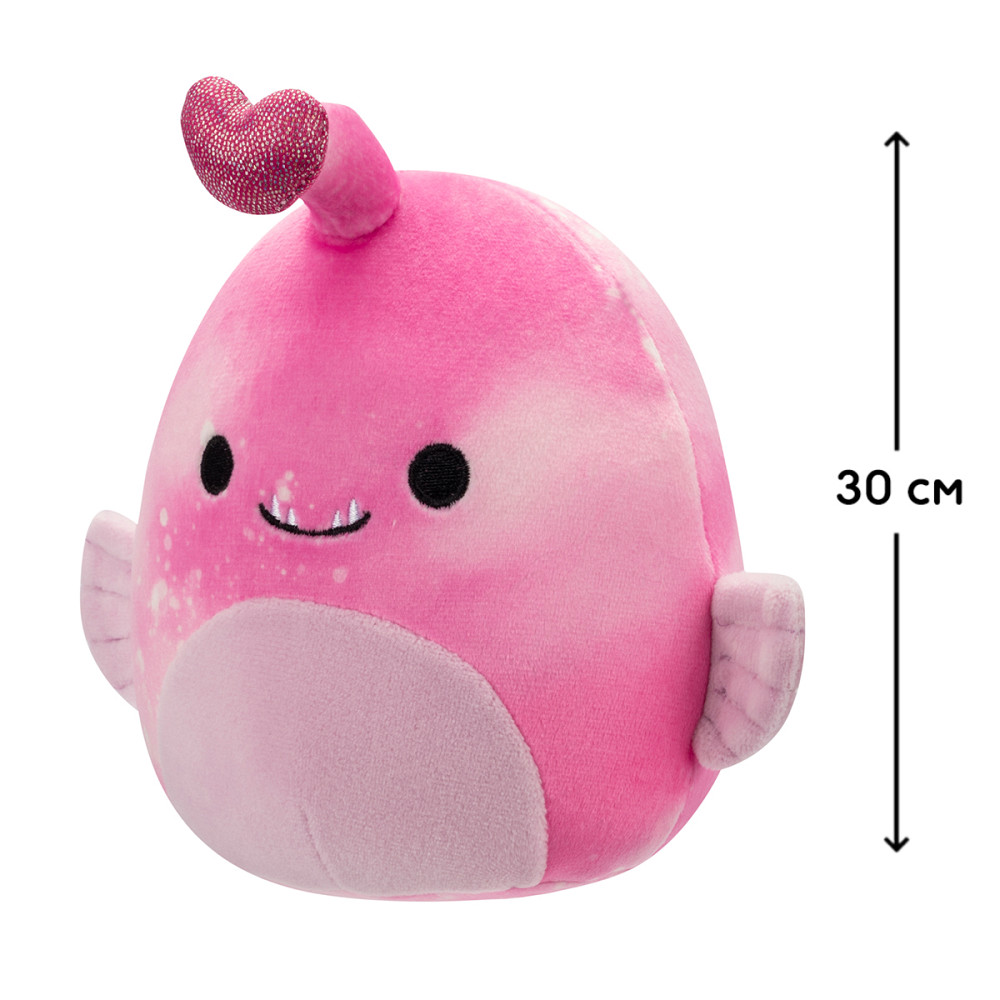 М'яка іграшка Squishmallows – Риба-вудильник Сі (30 cm) Дніпро - фото 2