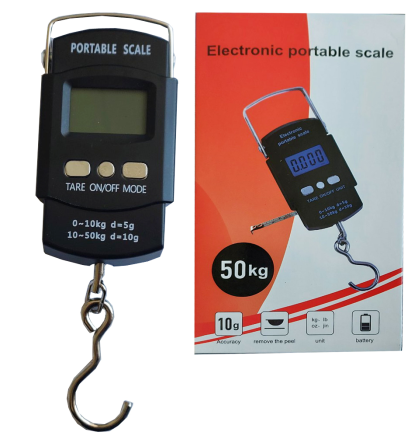 Кантер електронний 649, 50 кг (10 г) з рулеткою Дніпро