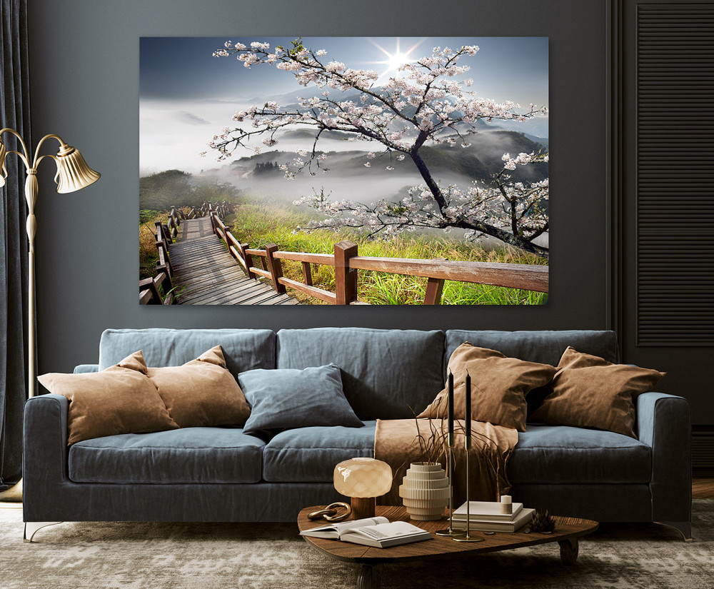 Картина холст в гостиную / спальню  Природа гір      MLP_235 70x140 см Киев - изображение 3