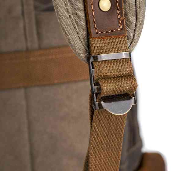 Туристический рюкзак canvas Vintage 20107 Болотный Киев