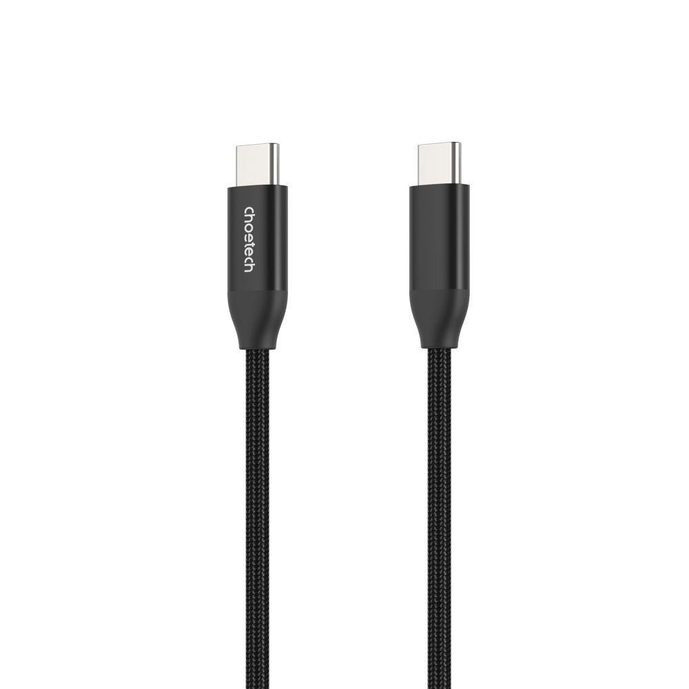 Кабель XCC-1036 USB-C to USB-C PD3.1 2m Black Choetech Київ - фото 1