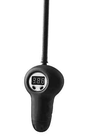 Помпа вакуумная автоматическая Dreamtoys Ramrod с манометром, прозрачная Sex Aura Киев