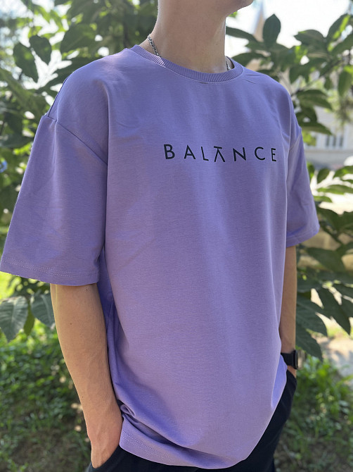 Літній костюм комплект Oversize Unisex  - BALANCE (шорти + футболка) Чернівці - фото 2