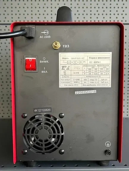 Сварочный полуавтомат EDON SmartMIG-327 (2 в 1 MIG + MMA) 4.9 кВт - 327 ампер, еврорукав Киев - изображение 8