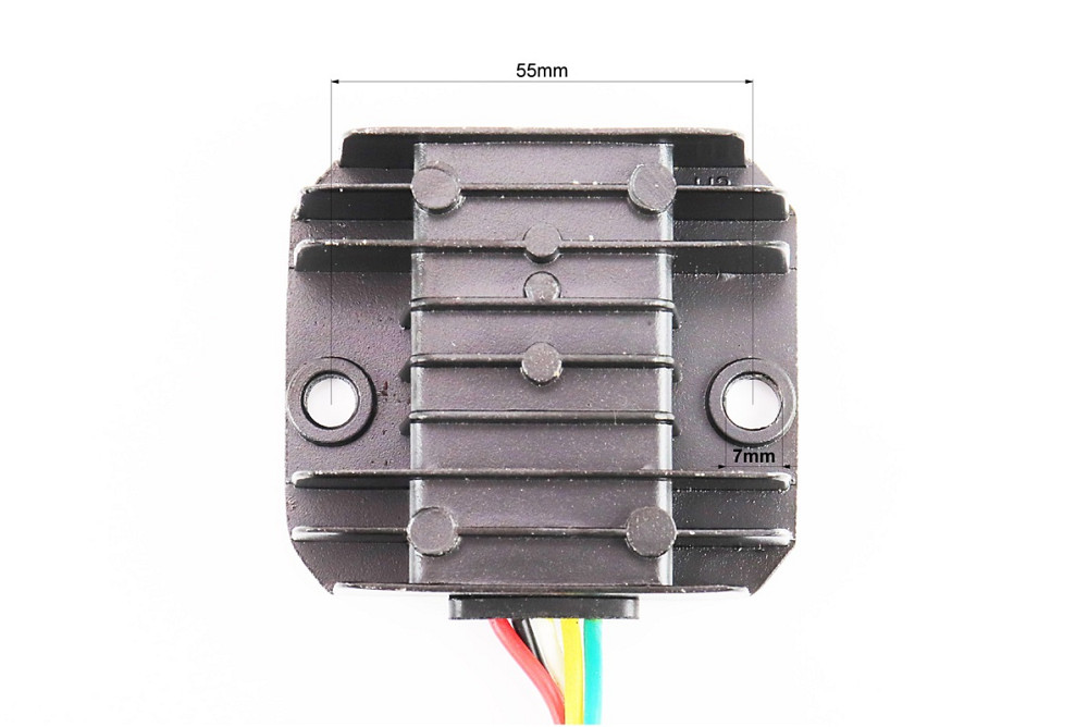 Реле-регулятор напруги 5 дротів - "5" (роз'єм великий "тато"), від 5шт -10% Київ - фото 2