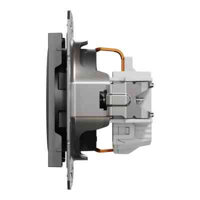 Розетка Schneider Electric ASFORA антрацит (EPH2900171) Винница