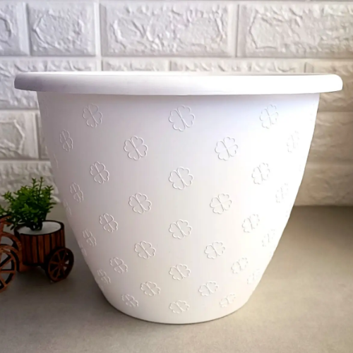 Вазон Верона 21*16,5см білий Алеана Житомир - фото 2