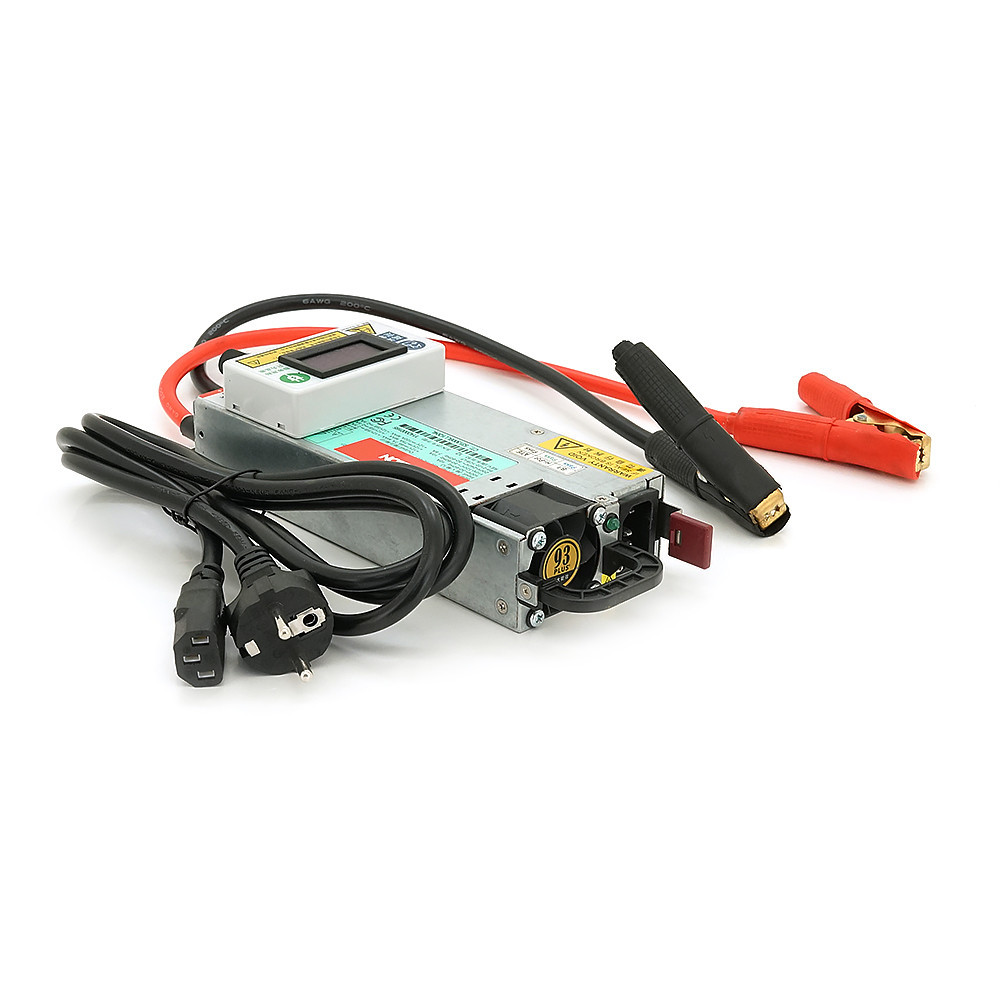 Регулируемое зарядное устройство MERLION для AGM/Li-ion/LiFePo4 АКБ, 0-15V, 0-120А, LSD, крокодилы Киев - изображение 3