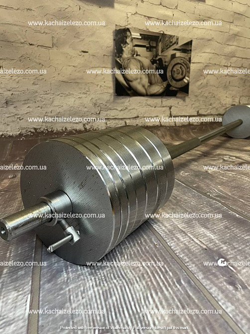 Штанга наборная 40 кг Гантели, гири, штанги и диски металлические блины Киев - изображение 2