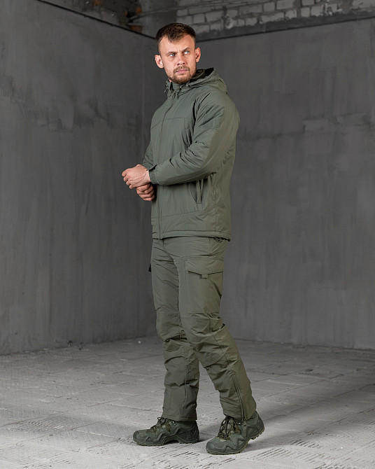Тактичний костюм олива вітрозахисний Куртка Штані Одеса - фото 11