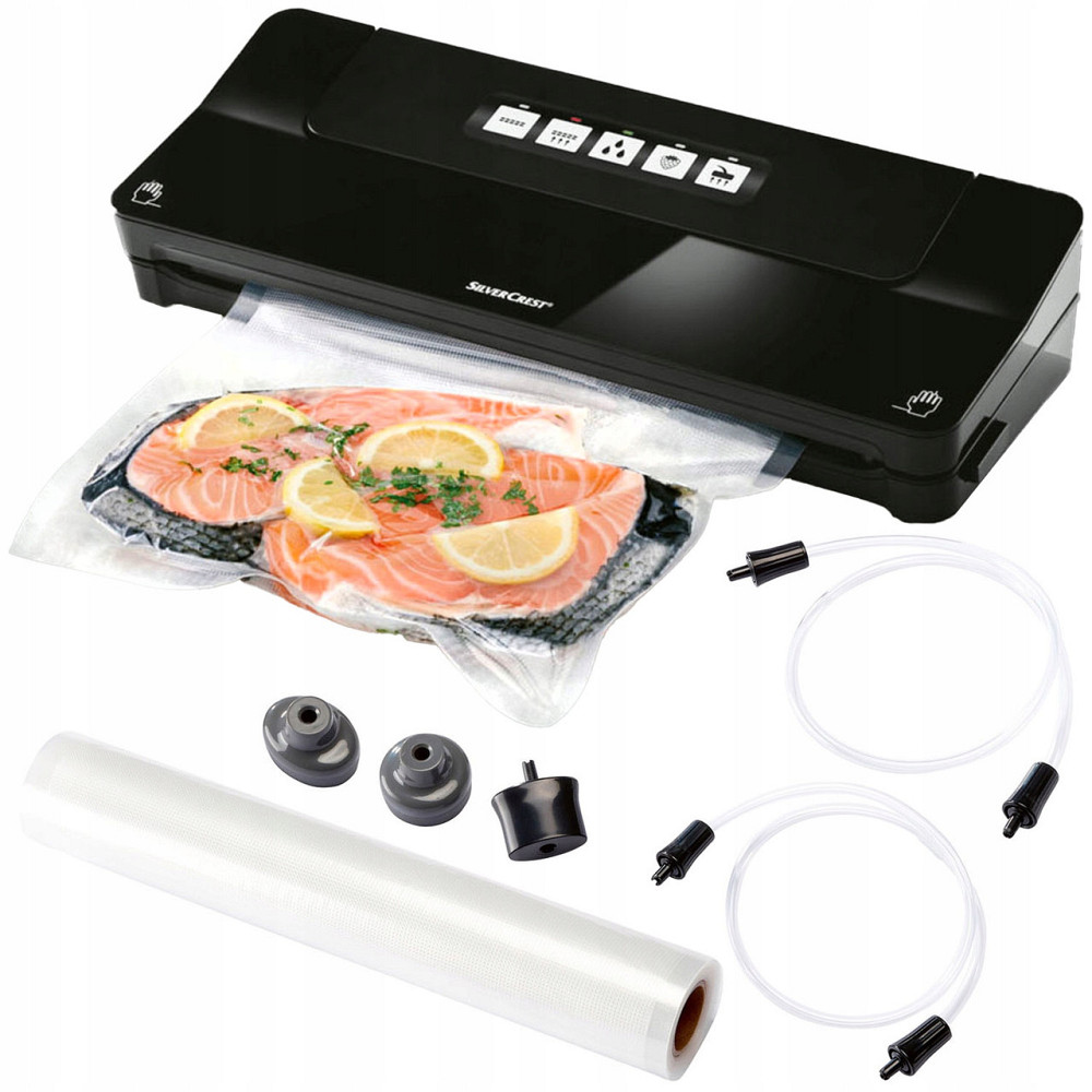 Вакуумный упаковщик с уплотнителем + рулон фольги Silver Crest (SV 125 C6) Мощность 125 Вт Нововолынск - изображение 1