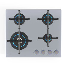 Варочная поверхность Klarstein  Illuminosa 4 4-palnikowa palnik Sabaf stal nierdzewna Киев - изображение 1