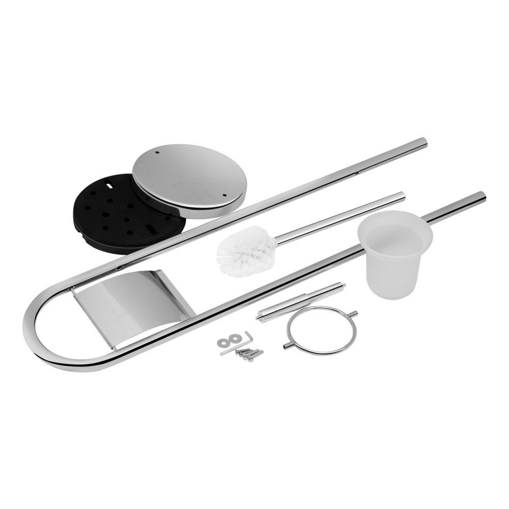 Ёршик Lidz Oreo 0507 напольный (матовое стекло) LDORE0507CRM32480 Chrome Киев - изображение 4