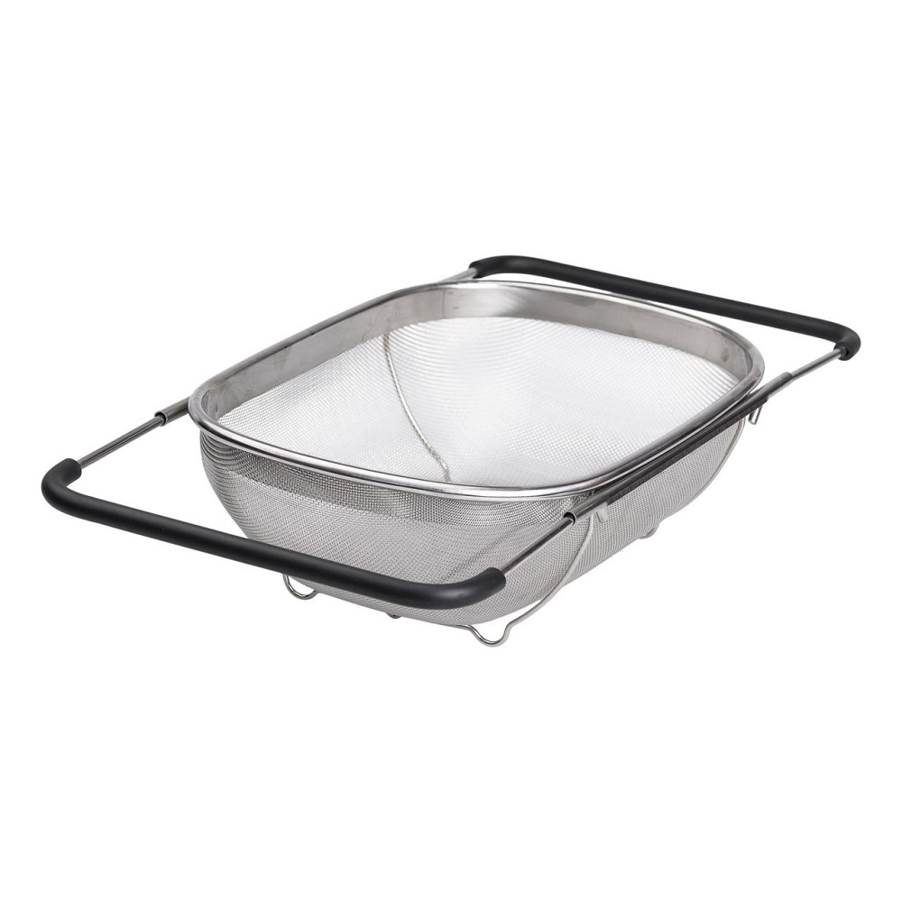 Zhongjing Друшляк сито на раковину для миття овочів та фруктів 36х25х10.5 см з нержавіючої стал Коломыя - изображение 3