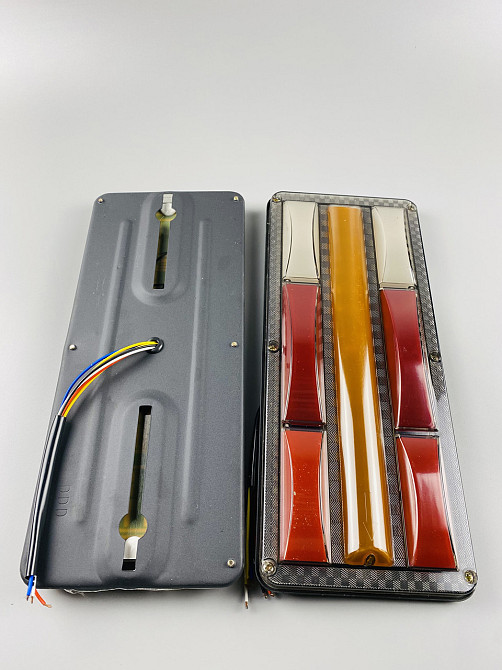 Ліхтар задній світлодіодний, Ліхтар заднього ходу лід задні стопи 24V IP67 габаритний діодний Мукачево - фото 8