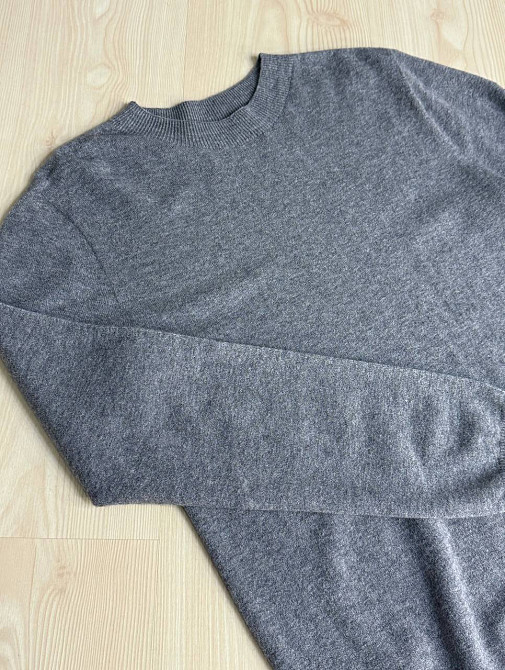 Светр жіночий A-N 2403 водолазка гольф базовий з круглим горлом, сірий, one size Київ - фото 9