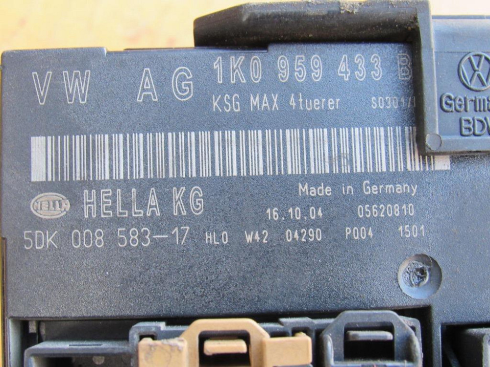 Блок комфорта VW Caddy 2004-2010 (1K0959433BL) Ковель - фото 3