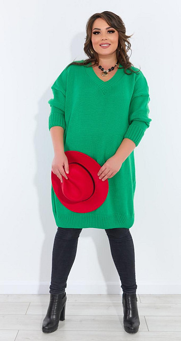 Светр туніка великий розмір (50-54) Київ - фото 2