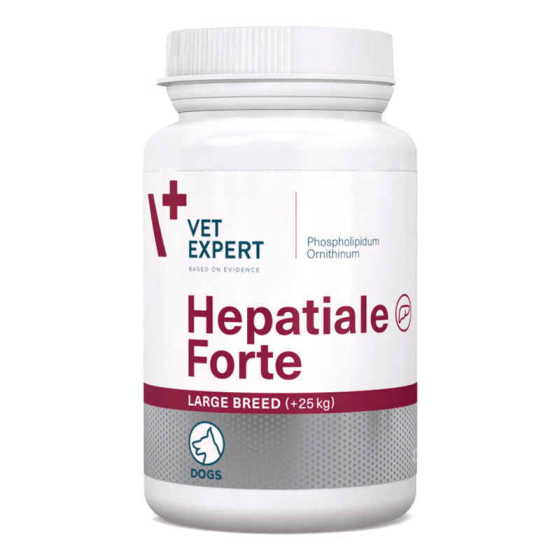 Добавка для великих собак для підтримки печінки VetExpert Hepatiale Forte Large Breed (ВетЕксперт Гепатіале Форте) Запоріжжя