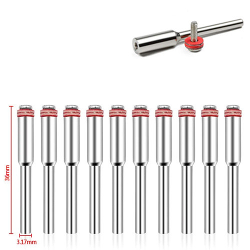 Тримач дисків кругів фрез 3.17мм 10шт оправка для дримеля гравера Вінниця - фото 1