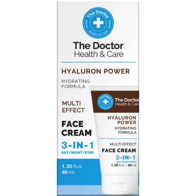 Крем для лица The Doctor Health &amp; Care Hyaluron Power Face Cream 3в1 40 мл (5901845509299) Вінниця - фото 1