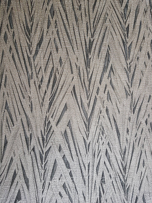 Шпалери вінілові на флізелін Rasch Composition 0,53х10 листя ялинка золотисті чорні Київ - фото 1