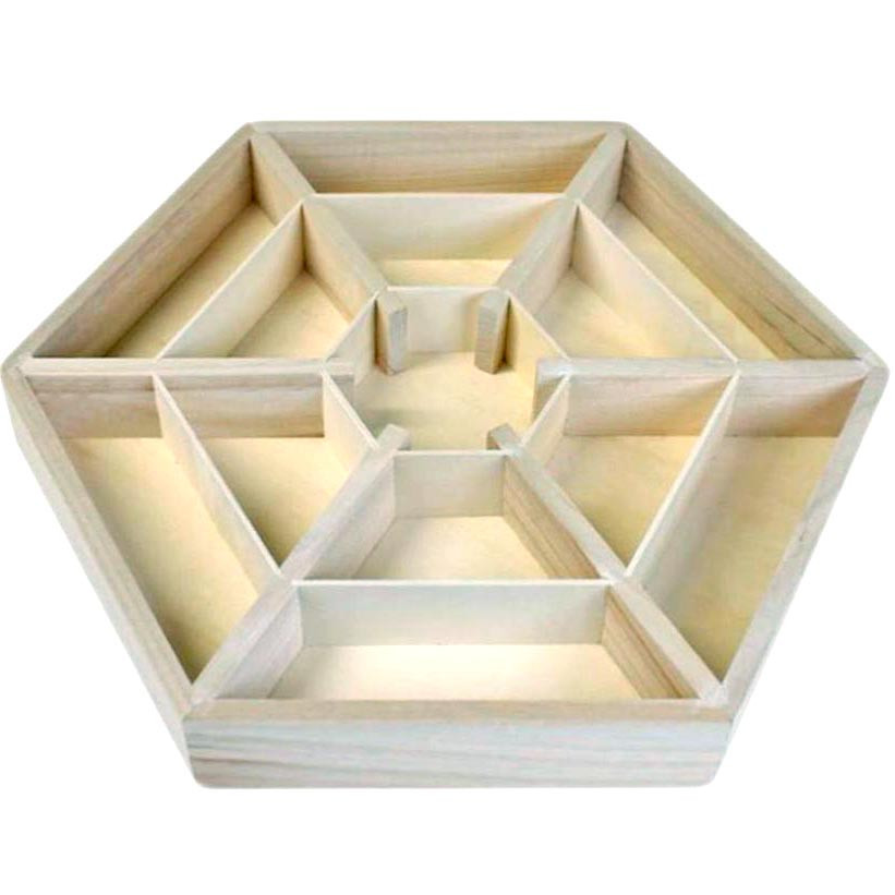 Менажница деревянная 