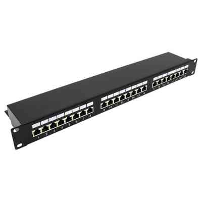Патч-панель 19&quot; 24xRJ-45 STP cat.5e, 1U Molex (KD-PP30-STP-C5e-24P) Вінниця
