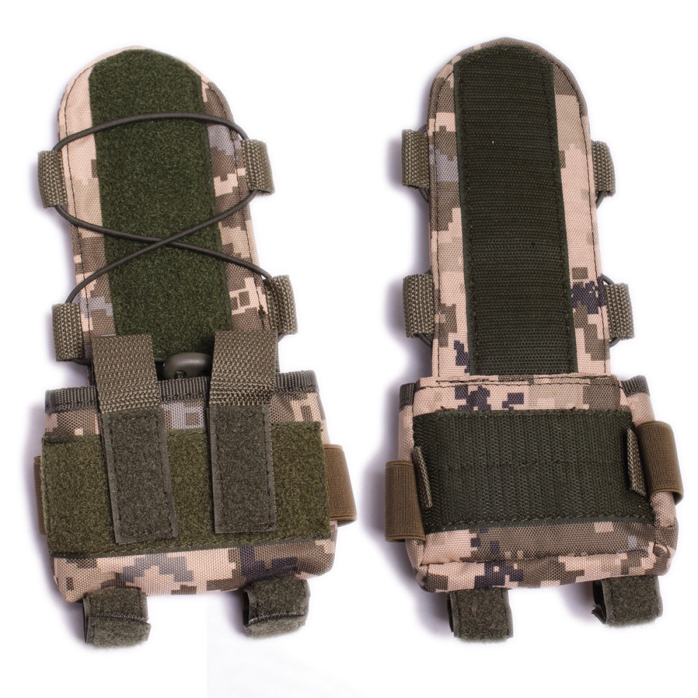 Підсумок на шолом супротивник на каску сумка для батарей Піксель військове обмундирування ЗСУ Одеса - фото 3