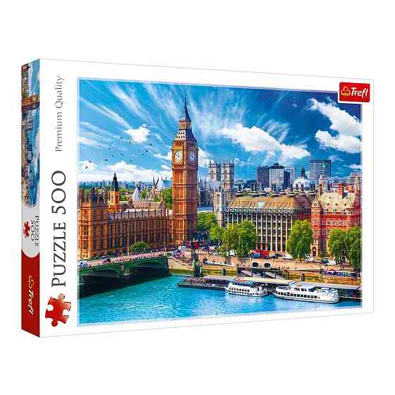 Пазли - (500 елм.) - "Сонячний Лондон" / Англія / Trefl, шт Київ