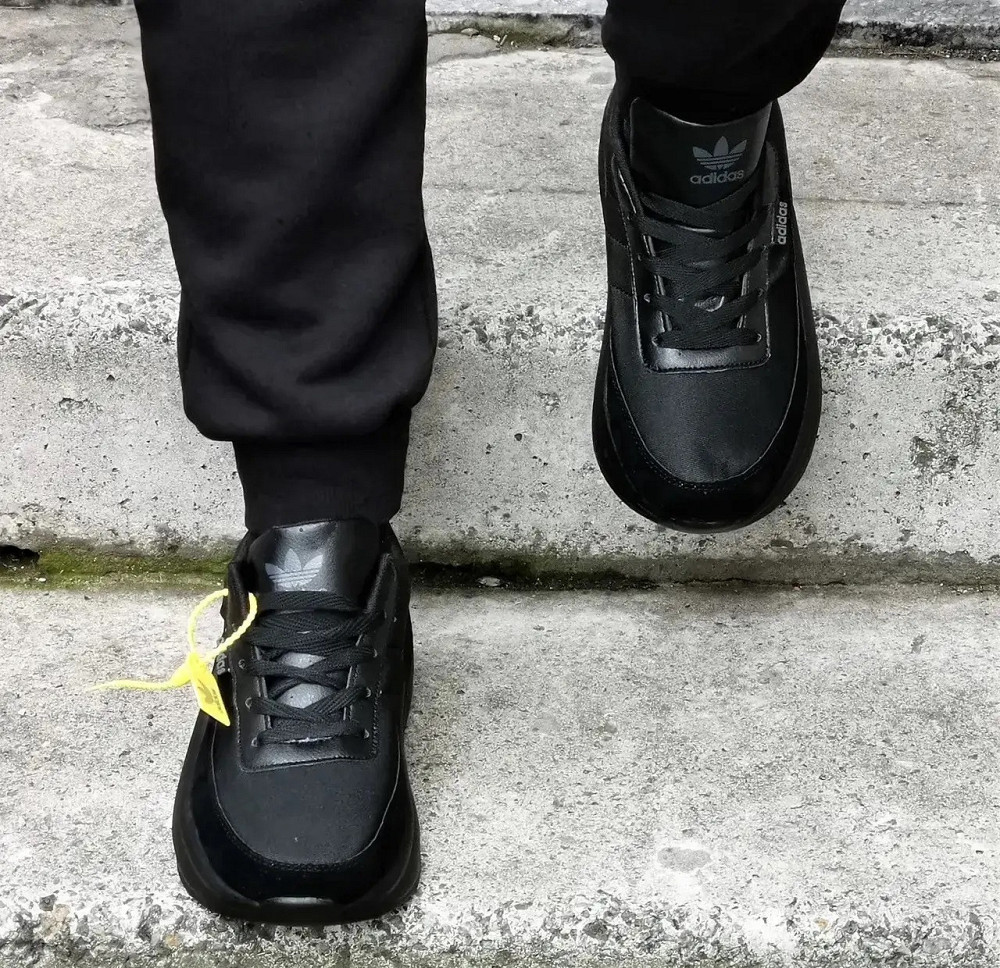 Кроссовки Adidas $harks Женские Адидас Черные Акулы (размеры: 36) Днепр - изображение 6