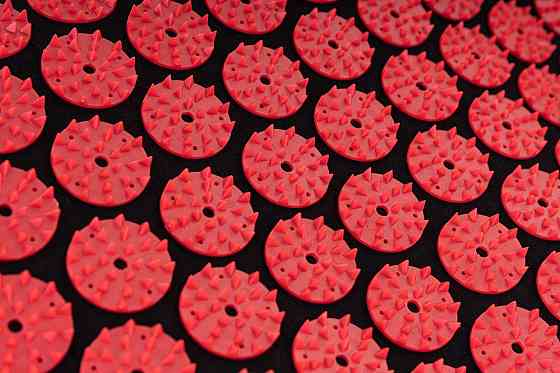 Подушка для акупунктуры Hop-Sport HS-C037AP (Аппликатор Кузнецова) черно-красная Киев