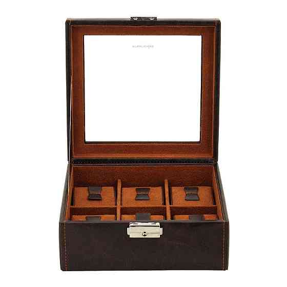 Скринька для зберігання годинника Friedrich Lederwaren Bond 6 Коричневий Київ